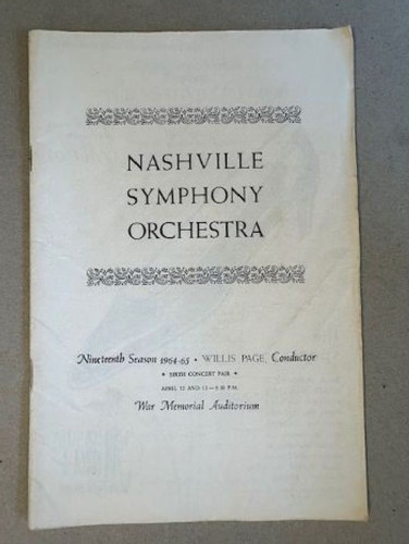 Nashville symphony orchestra - nashville,