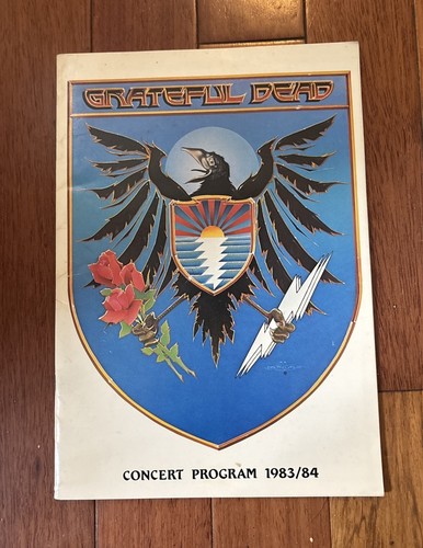 Grateful dead concert program - dead,