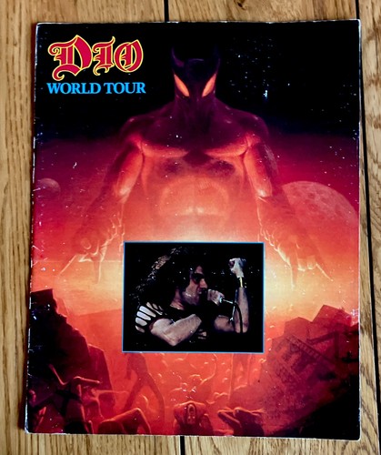 Vintage 1984 dio world - dio,