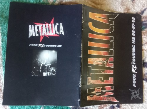 Metallica concert program 2 - metallica,