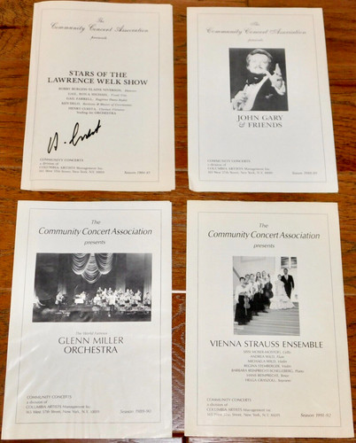 Community concert association - community,
