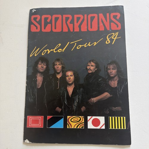 Scorpions world tour 84 - world,