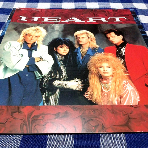 Heart 1986 concert program - 1986,