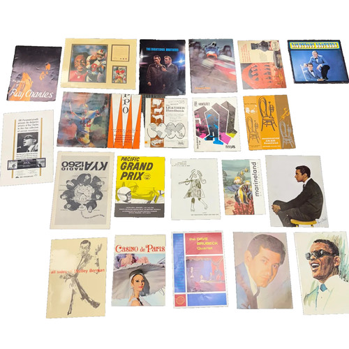 Vintage 1960s concert program - 1960s,