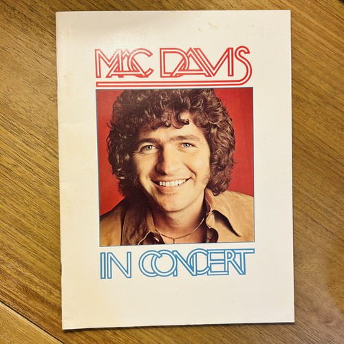 Vtg 1974 mac davis concert - vtg,