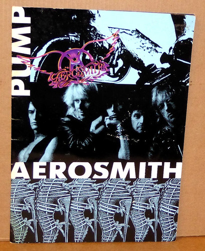 Aerosmith 1989 pump souvenir - "pump",