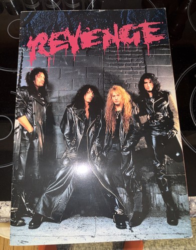 Kiss revenge tour program 1992 - tour,