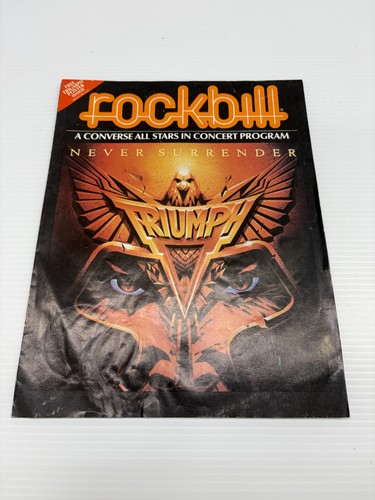 1983 triumph rock concert tour - triumph,