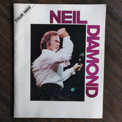 Vintage neil diamond 1986 - neil, tour