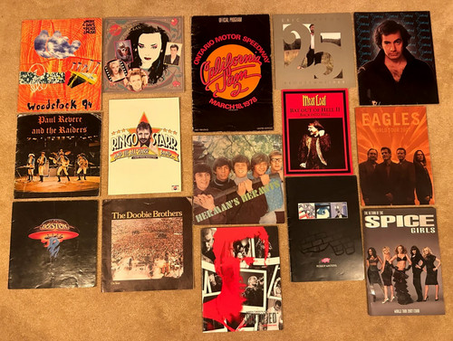 Concert program lot 15 - lot,